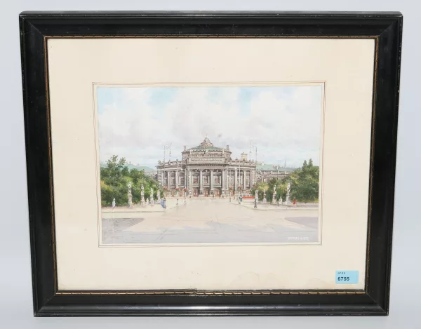 Franz Brenner — Burgtheater in Wien