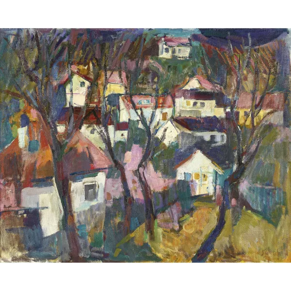 Peter Jakob Schober — "Blauer Frühling".