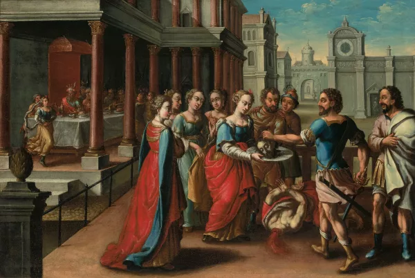 Hans Vredeman de Vries — Nachfolger Salome mit dem Kopf des Johannes