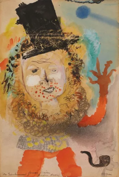 Gert Heinrich Wollheim — Portrait de Pierre Hodé