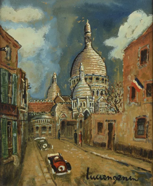 Lucien Génin — Le Sacré Cœur à Montmartre