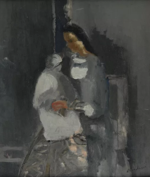 Alfred Aberdam — Maternité, 1936