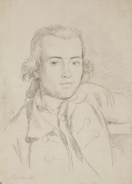 Claude-Louis Desrais — Bildnis eines jungen Mannes
