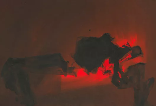 Luis Feito — Ohne Titel, um 1960