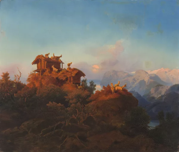 Karl Eduard Biermann — Auf der Hochalp