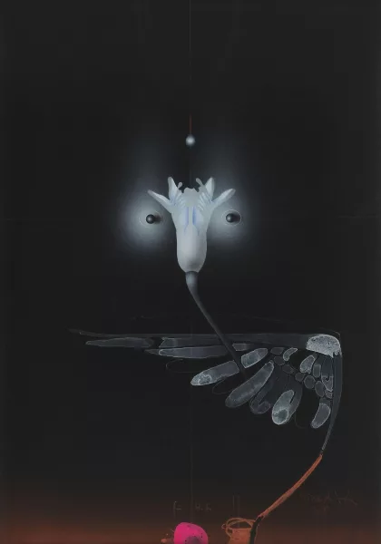 Paul Wunderlich — Visage surréaliste