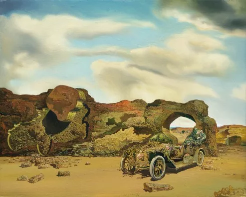 Salvador Dalí — Solitude paranoïaque-critique, 1935