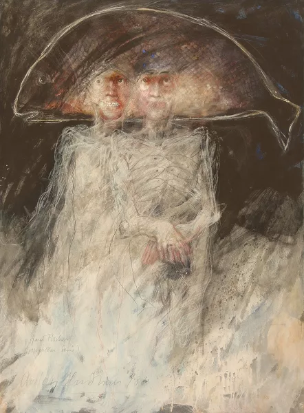 Anton Christian — Zwei Fischer (Apollon-Serie), 1988