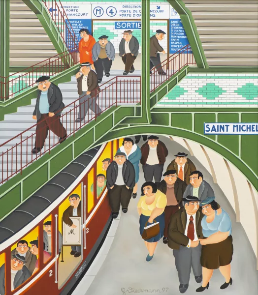 Henry Dieckmann — La Station de Métro St. Michel