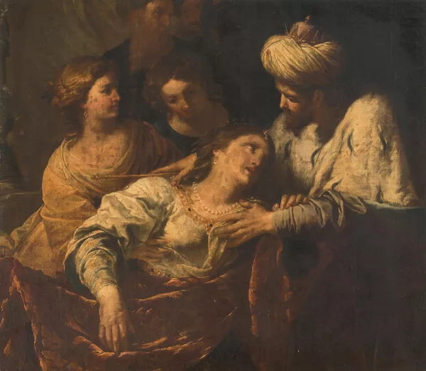 Orazio de Ferrari — Esther und Ahasveros