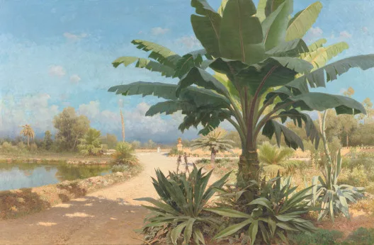 Francesco Lojacono — Landschaft bei Palermo, 1896