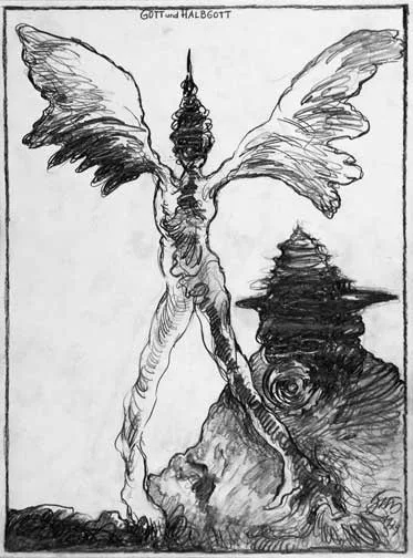 Günter Brus — Gott und Halbgott, 1979
