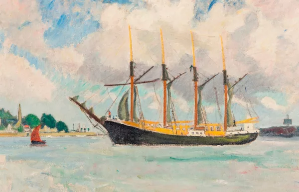 Jean Puy — La frégate",