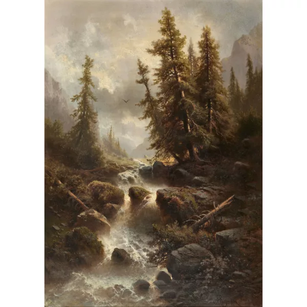 Albert Rieger — Rushing torrent