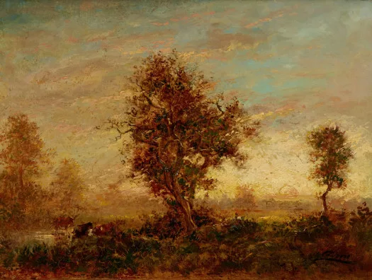 Félix Ziem — Sunset