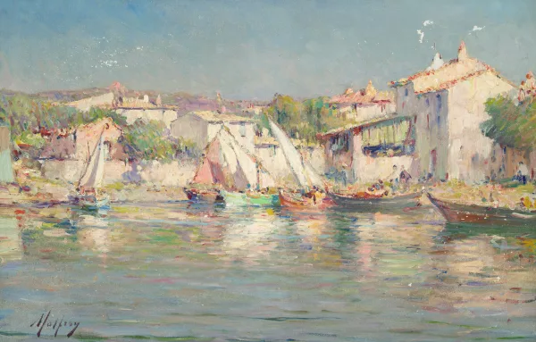 Henry Malfroy — Südfranzösischer Fischerhafen