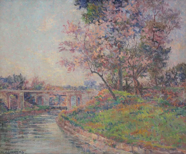 Henri Aurrens — Flusslandschaft