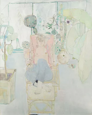 Pierre Le Sueur — Modèle dans son fauteuil