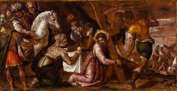 Titien — Entourage de Tiziano Vecellio — Le voyage à la cavalerie