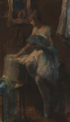 Albert Roelofs — Tänzerin mit Fächer