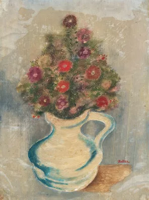 Jankel Adler — Nature morte aux fleurs