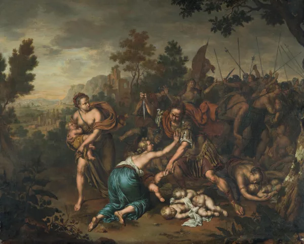 Willem van Mieris — Der Kindermord zu Bethlehem