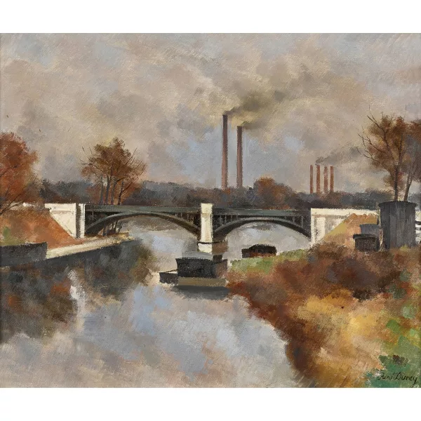 René Durey — "Pont d'Issy".