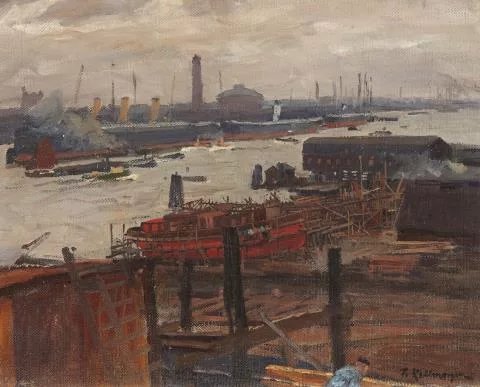 Friedrich Kallmorgen — Chantier naval de Hambourg