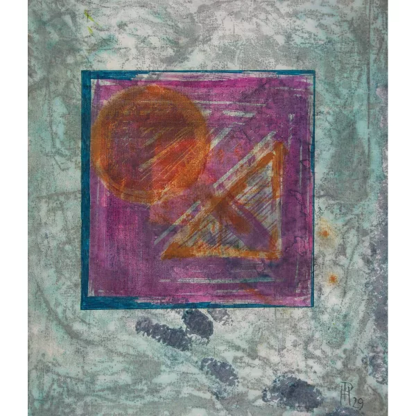 Henri Pfeiffer — Composition abstraite.