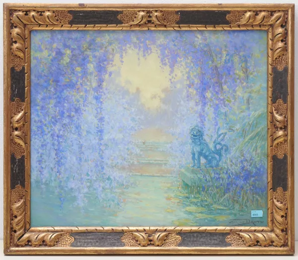 Georges Dantu — Le Jardin bleu