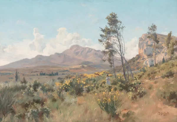 Joseph Garibaldi — En Provence (les Alpilles) à Eyguières
