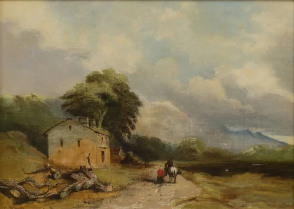 Constant Troyon — Paysage de campagne