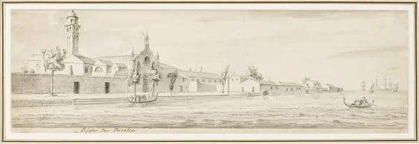 Giacomo Guardi — Dans le goût de Giacomo Guardi — Santa Maria dell'Orto