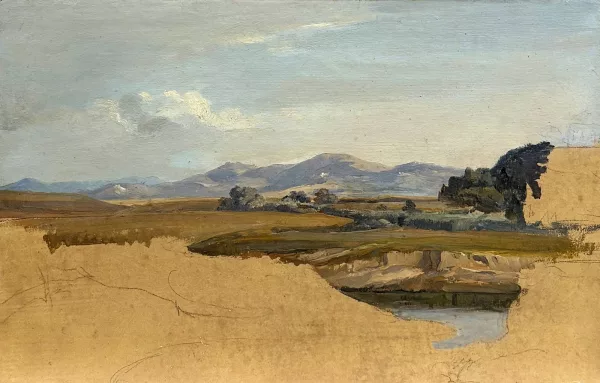Michael Mayr — Etude de paysage vers Eisenstadt