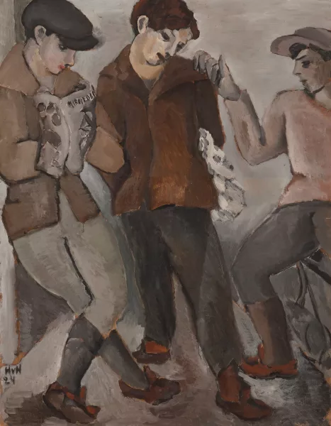 Helmut Kolle — Pseudonym Helmut vom Hügel (Charlottenburg 1899–1931 Chantilly) Die drei Radfahrer