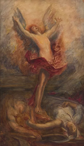 George Frederic Watts — Etude pour le triomphe de l'Amour,