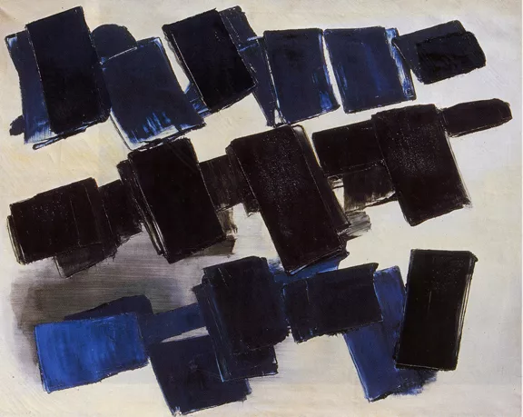 Pierre Soulages — Peinture, 14 avril 1957