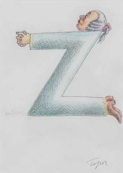 Roland Topor — "Z"