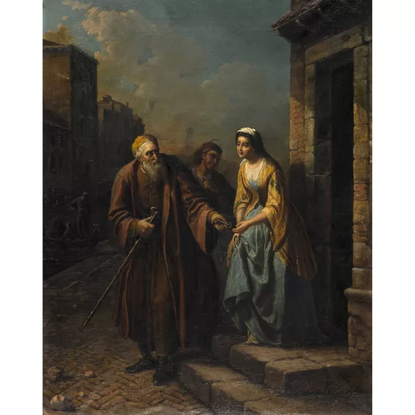 Vincenzo Giacomelli — Shylock remet les clés à Jessica