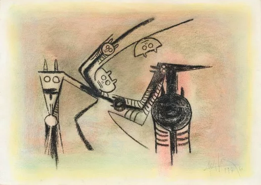 Wifredo Lam — Senza titolo, 1976
