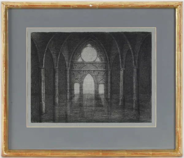 Ernst Fuchs — Kircheninneres