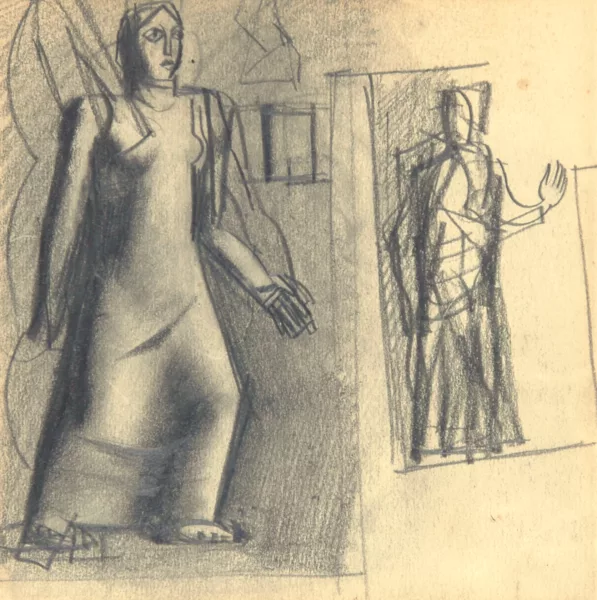 Mario Sironi — Composizione, 1940