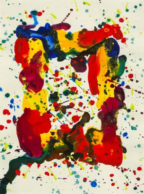 Sam Francis — Sans titre, 1971