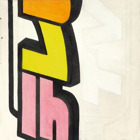 Michel Majerus — Ohne Titel (103)