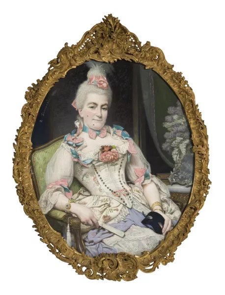 Léopold Durangel — Portrait de femme,