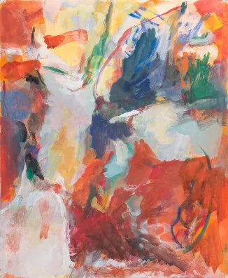 Shirley Jaffe — Abstrakte Komposition, 1961