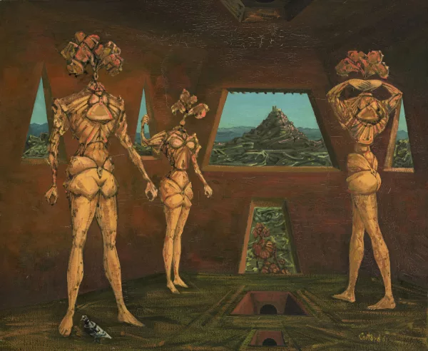 Lucien Coutaud — Intérieur Cathare
