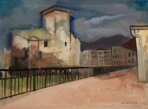Felix Nussbaum — Schloss in Rapallo