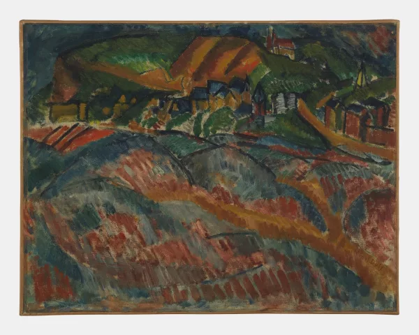 Raoul Dufy — La plage à Sainte-Adresse