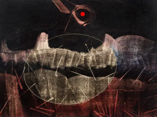 Max Ernst — Le Mont Chauve, 1955